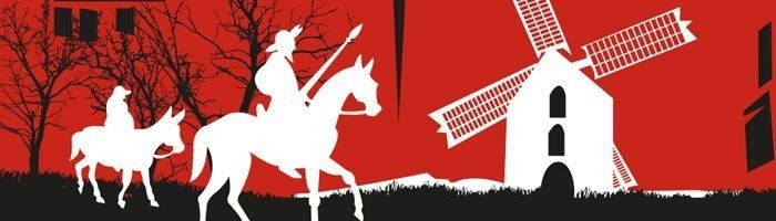 Don Quixote kommet på kirkens pinseplakat